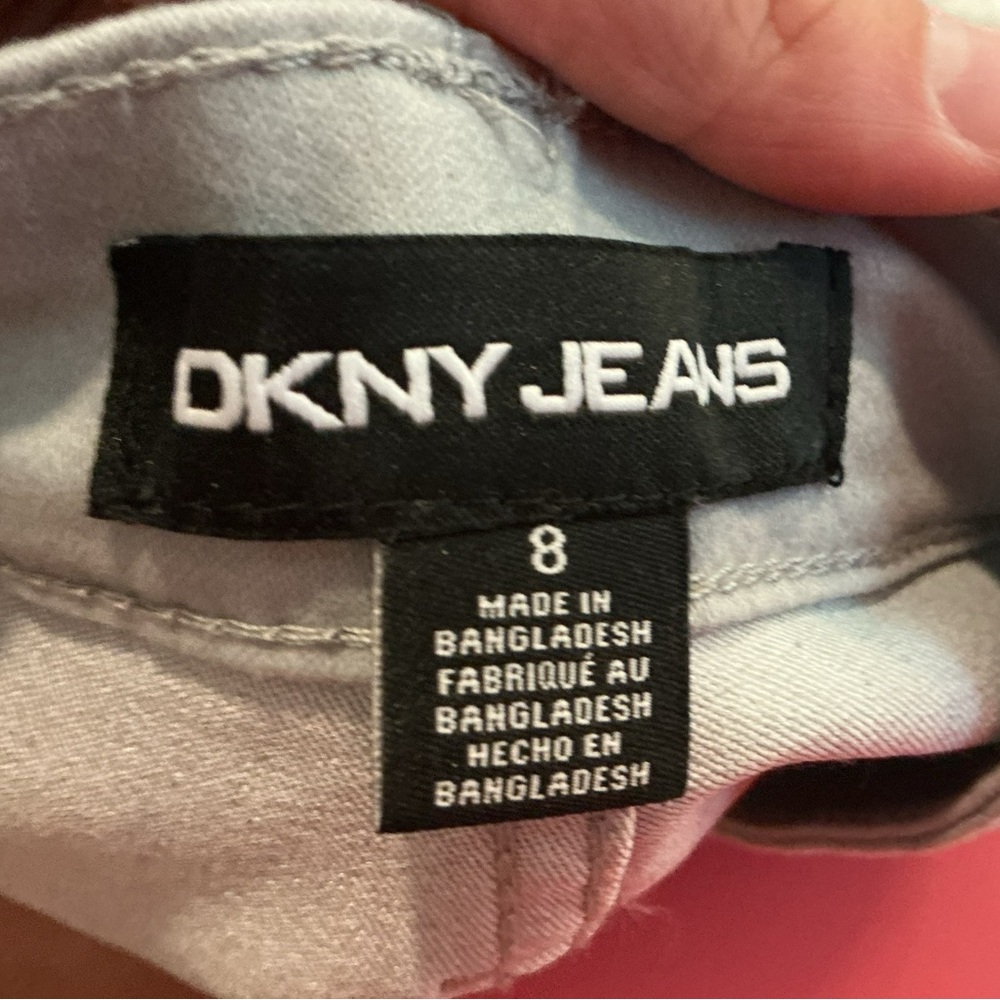 DKNY Light Gray Women's Bermudas - Picture 3 of 3
